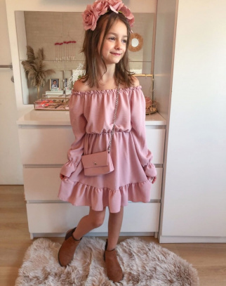 Sukienka dla dziewczynki Alessandra Pink