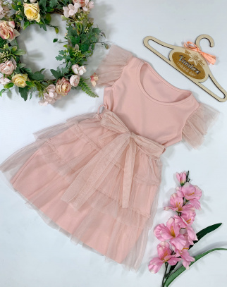 Sukienka dla dziewczynki Cinderella Pink 