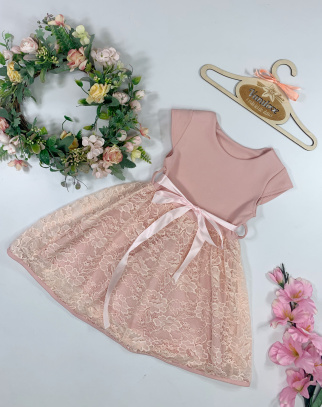 Sukienka dla dziewczynki Fira Pink