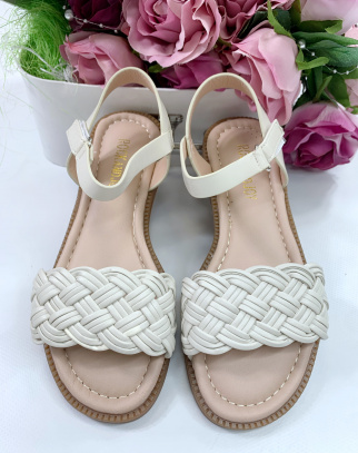  Sandałki dla dziewczynki Boho Beige- HIT