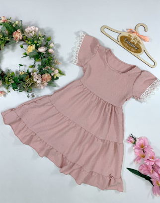 Sukienka dla Dziewczynki La Perla Pink