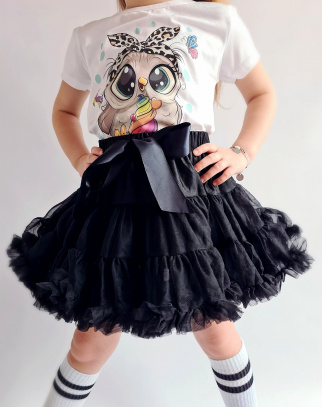 Spódniczka tiulowa Ballerina Black
