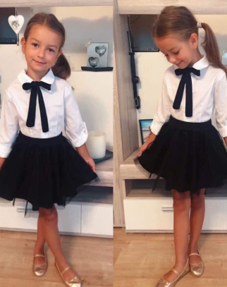 Komplet z KOSZULĄ Elegance School Black