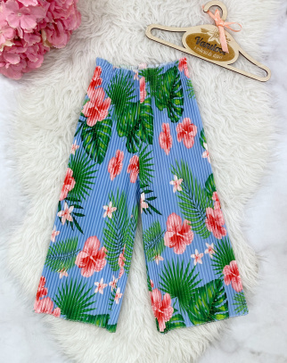 Spodnie dla dziewczynki Hawaii Blue