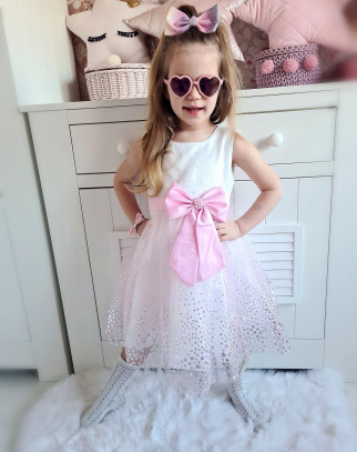 Sukienka dla Dziewczynki Chance Light Pink 