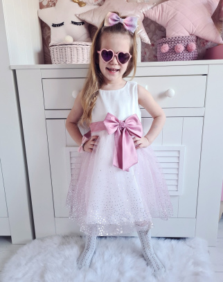 Sukienka dla Dziewczynki Chance Dark Pink