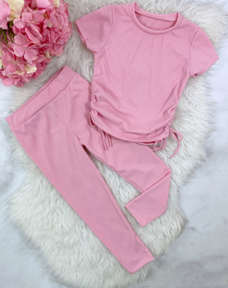 Komplet dla dziewczynki Jessi Pink