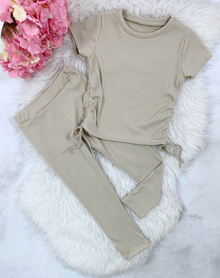 Komplet dla dziewczynki Jessi Beige