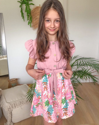 Sukienka dla Dziewczynki Donna Pink