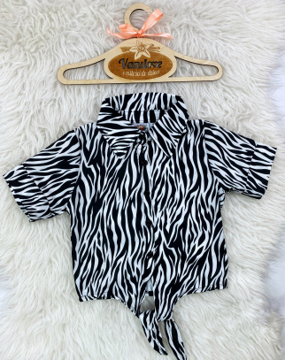 Bluzka dla dziewczynki Zebra Chic