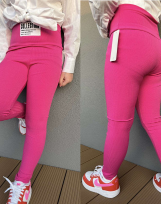 Legginsy dla dziewczynki Collection Fuksja