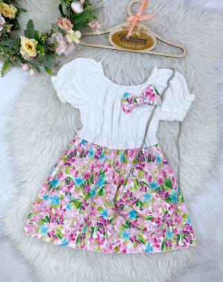 Sukienka dla Dziewczynki Clara Flowers