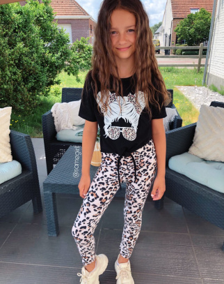Komplet dla dziewczynki Panther Girl