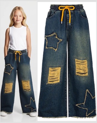 Spodnie jeans Sugar Wide Leg szeroka nogawka
