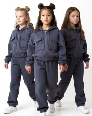 Komplet bluza i spodnie Gigi grafit