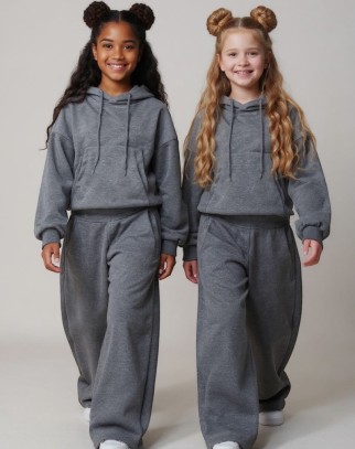 Komplet bluza i spodnie Street Fashion szary
