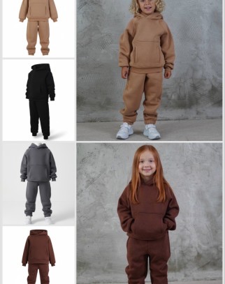 Komplet ocieplany bluza i spodnie Natural