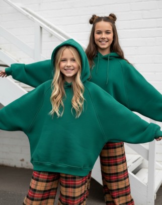 Bluza dla dziewczynki Milla Zielona