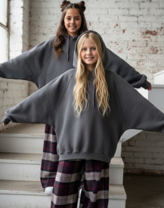 Bluza dla dziewczynki Milla Szara