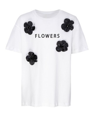 Bluzka biała dziewczęca Oktawia