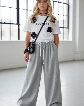 Spodnie dresowe Oli szare