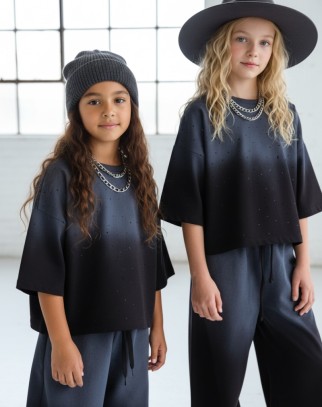 Komplet dla dziewczynki Diamond bluzka i spodnie