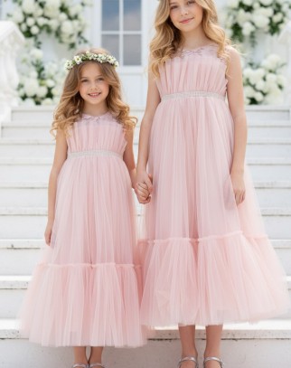 Sukienka dla dziewczynki Mari brzoskiwnka