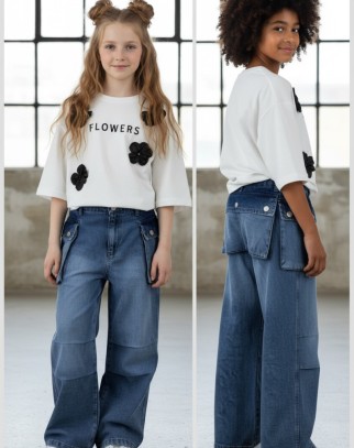 Spodnie jeans Pocet Blue