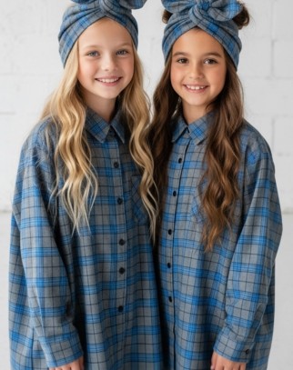 Koszula Tola Niebieska