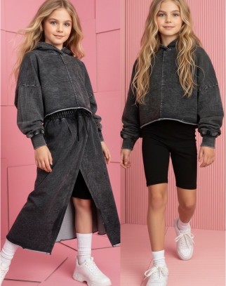 Komplet 3w1 kolarki, bluza , spódnica Just Walk