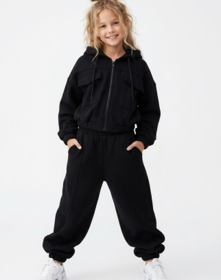 Komplet bluza i spodnie Gigi czarny